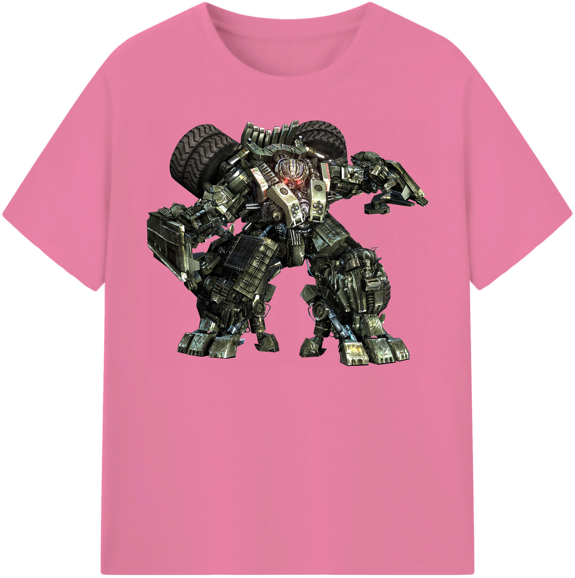 （画像用） Transformers トランスフォーマー 綿100％半袖Tシャツ（フロントプリント）